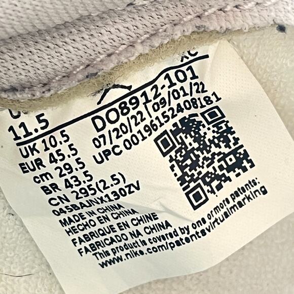 Nike Air Jordan 1 AJKO Low x Union LA White Neutral Grey DO8912-101 Mens Sz 11.5 main image 6